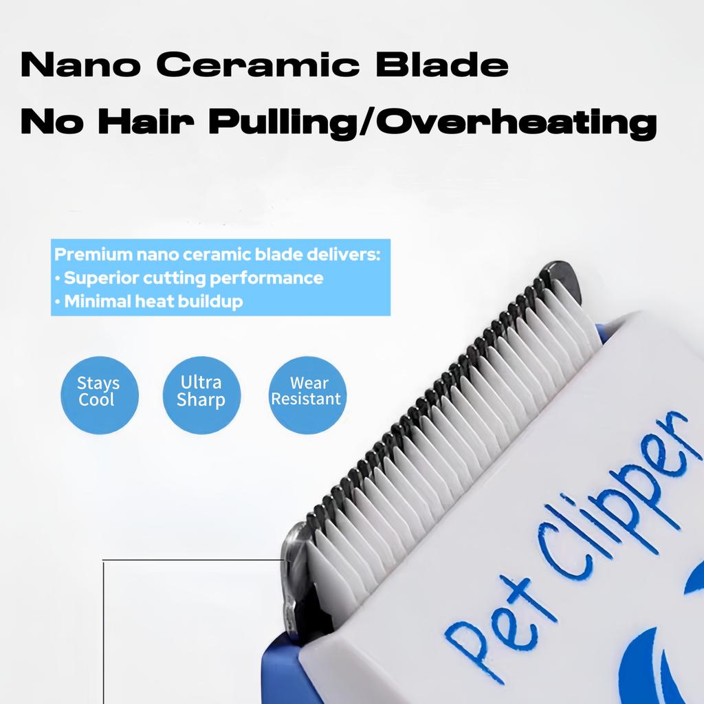 Low-Noise Pet Clipper Professional Pet Grooming Kit Dog Hair Clipper Cats Hair Grooming Clipper