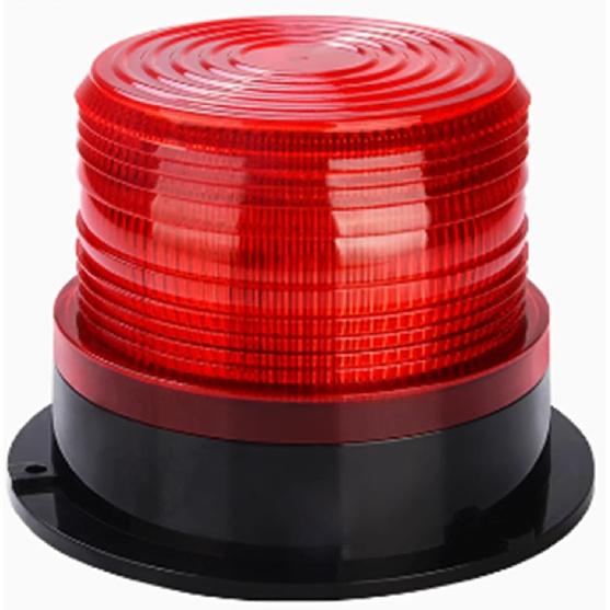 

Warning Light Red LED Emergency Safety Flashing Warning Lamp Factories Transportation Machinery Industry Engineering Car Light School Buses Alarm 12V красный