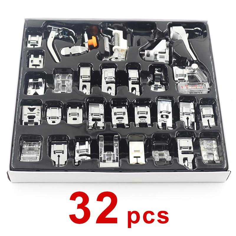 Sewing Machine Presser Foot Kit, Household Knitting Sewing Machine Accessories For Brother Babylock,Singer,Janome,Elna,Toyota
