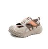 Kids Casual Shoes Hollowed-out Non-slip Children Sports Sandals Toes Capped Soft Sole 2025 Summer Students Mesh Shoes Breathable