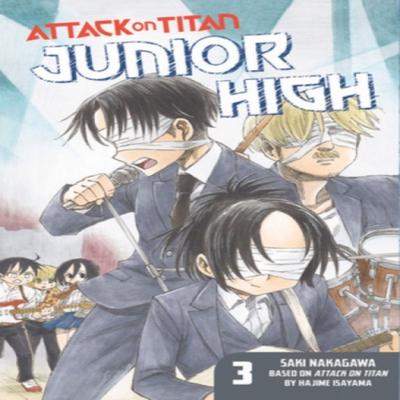 Attack On Titan Junior High 3 by Hajime Isayama Paperback Book 9781612629612