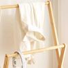 Foldable Bedroom Coat Rack Next To Bed Bathroom Shelf Floor Hanger Bathroom Towel Rack Clothing Storage Shelf