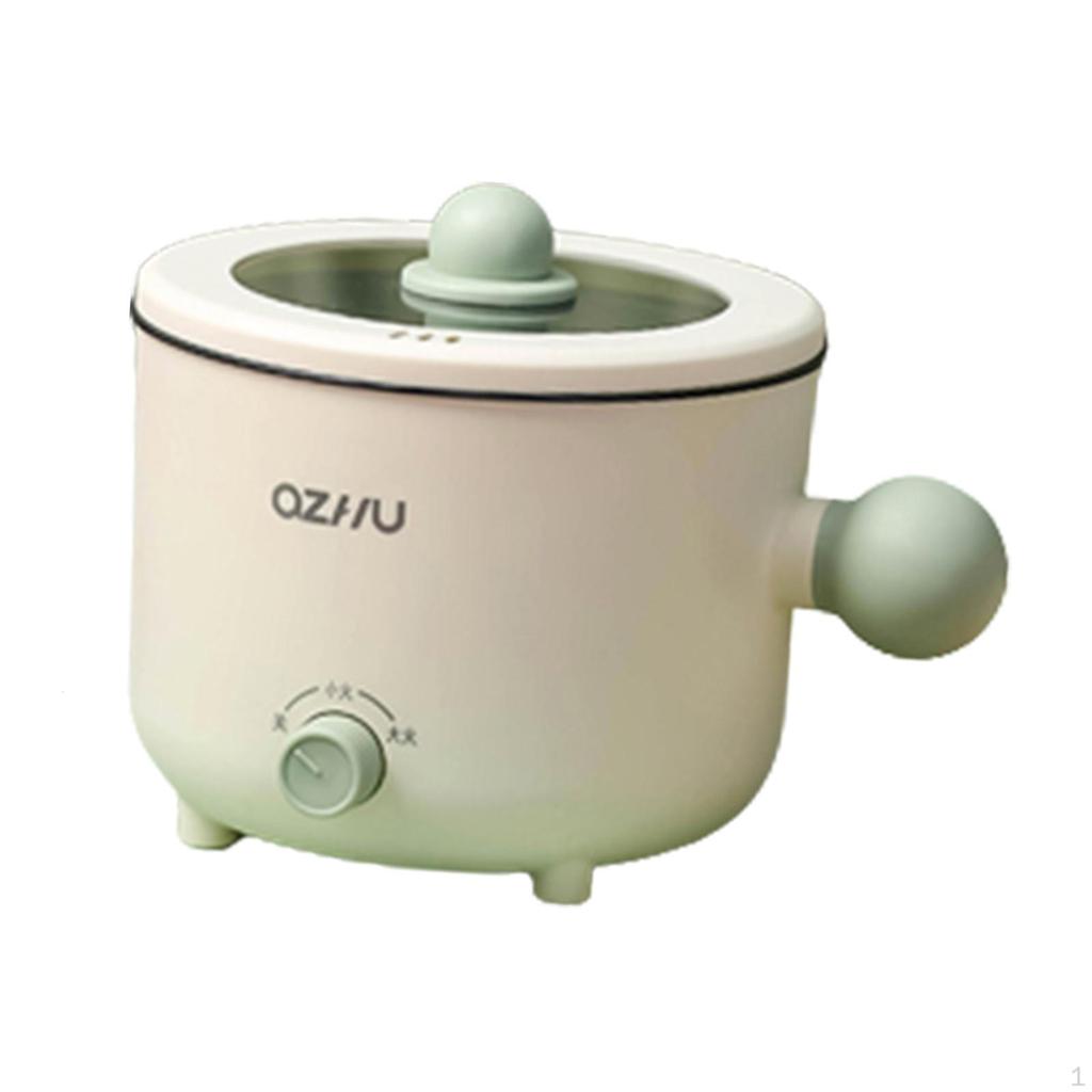 Electric Cooking Pot, Rice Cooker, Nonstick 2 Gear Noodles Portable