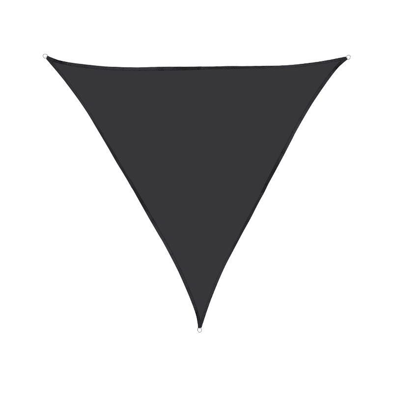 3x3x3m Wasserdichtes UV-Beständiges Dreieckiges Sonnensegel für Garten, Pool oder Innenhof