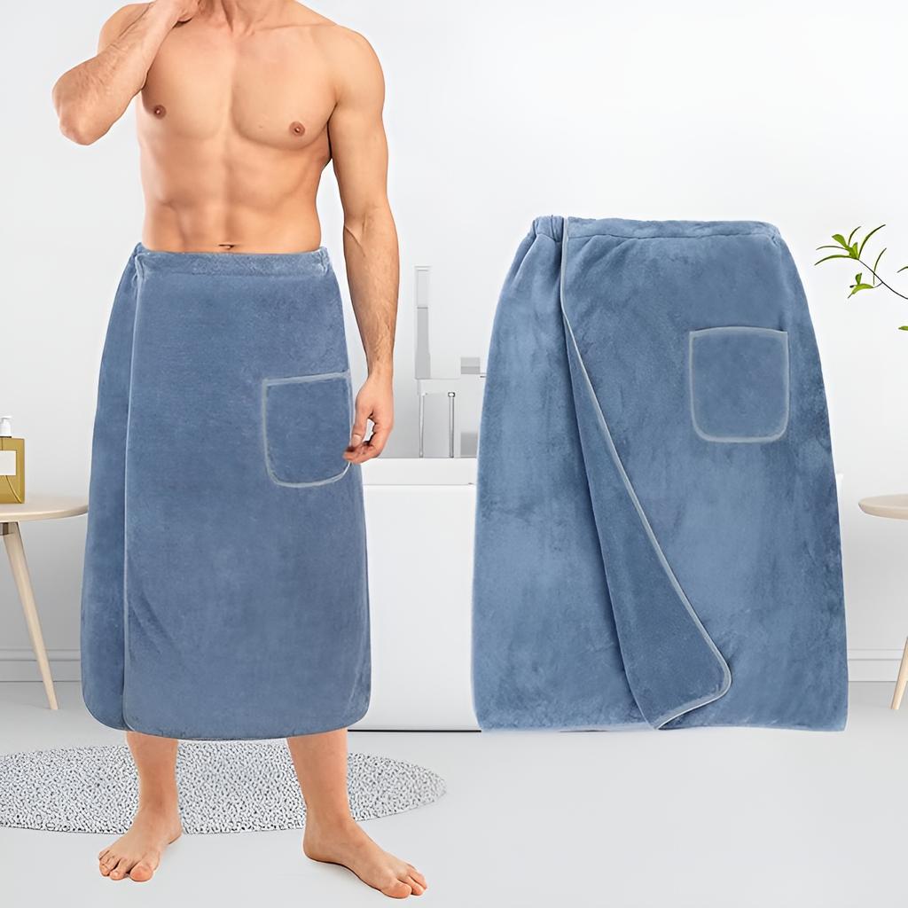 Ręcznik kąpielowy kilt tunika do sauny szlafrok spa siłownia basen