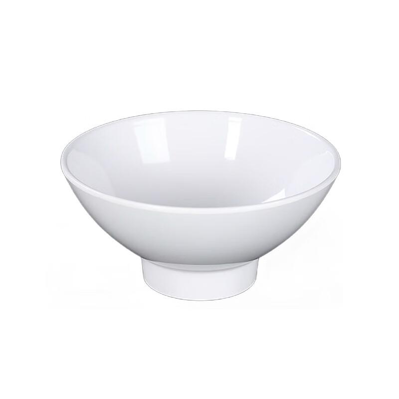 Zankang Commercial White Melamine Ramen Bowl Set (10-inch, 10-Pack)