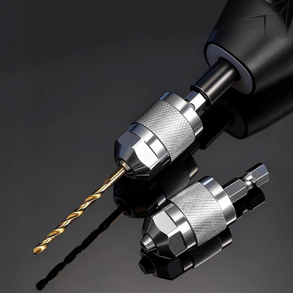 Fast Change Hexagonal Shank Chucks Adapter for Electric Drills Screwdriver Grinders Pneumatic rill Chuck Professional Converter