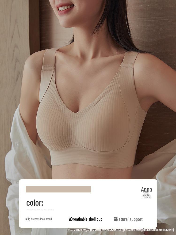 

Удобный бесшовный бюстгальтер с полной чашкой: Предотвращающий провисание, с боковой поддержкой и дышащий для больших размеров груди 3XL (42/95ABC)