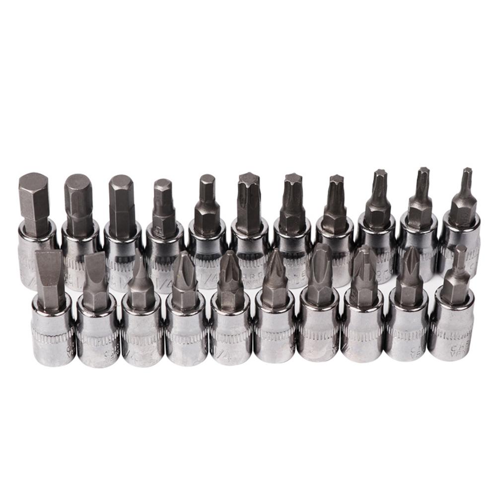 46 Pcs Drive Socket Set Car Repair Tool Pawl Socket Spanner Screwdriver Tool Kit CR-V Socket Ratchet Wrench Set Combo Tools Kit