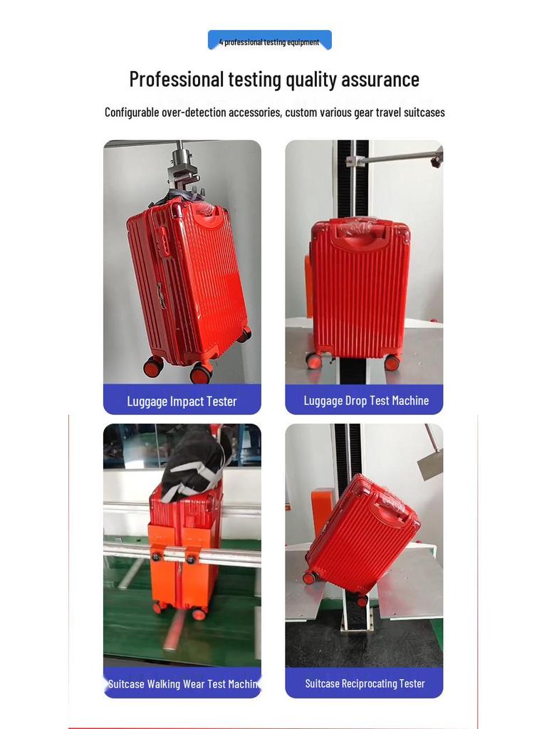 24-Inch Multi-Functional Silent Wheel Suitcase Set - Large Capacity Luggage