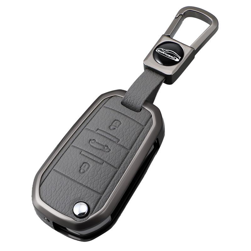 Compatible Peugeot B Model Elephant Grey Key Holder