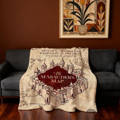 Classic Film H-Harry P-Potter Cool Blanket Super Warm Comfortable Plush Throw Blanket Child Home Sofa Bedroom Gift