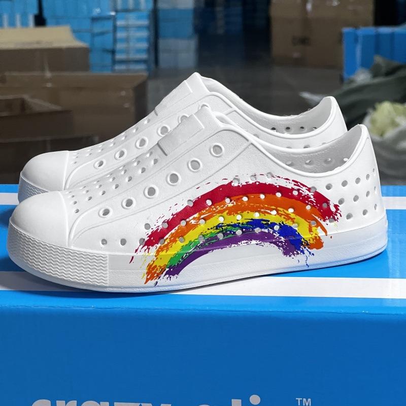 LUCHI Atmungsaktive Cartoon-Wassersandalen für Kinder im Sommer – Unisex-Outdoor-Schuhe mit weicher Sohle