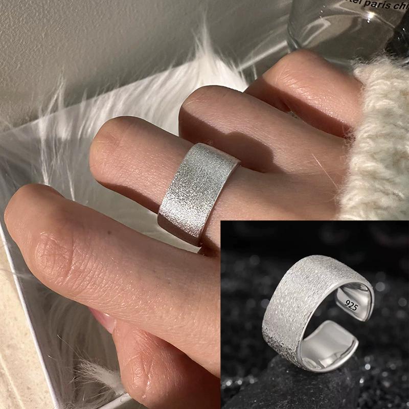 Ventfille   Copper Geometric Multilayer Round Bead Ring Female Fashion Punk Temperament Prevent Allergy Charm Jewelry