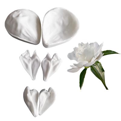 NEU Pfingstrose Blütenblatt Ader Silikonform Fondant Blumen Kuchen Dekorieren Schokolade Gumpaste Sugarcraft Ton Kaltporzellan M2447