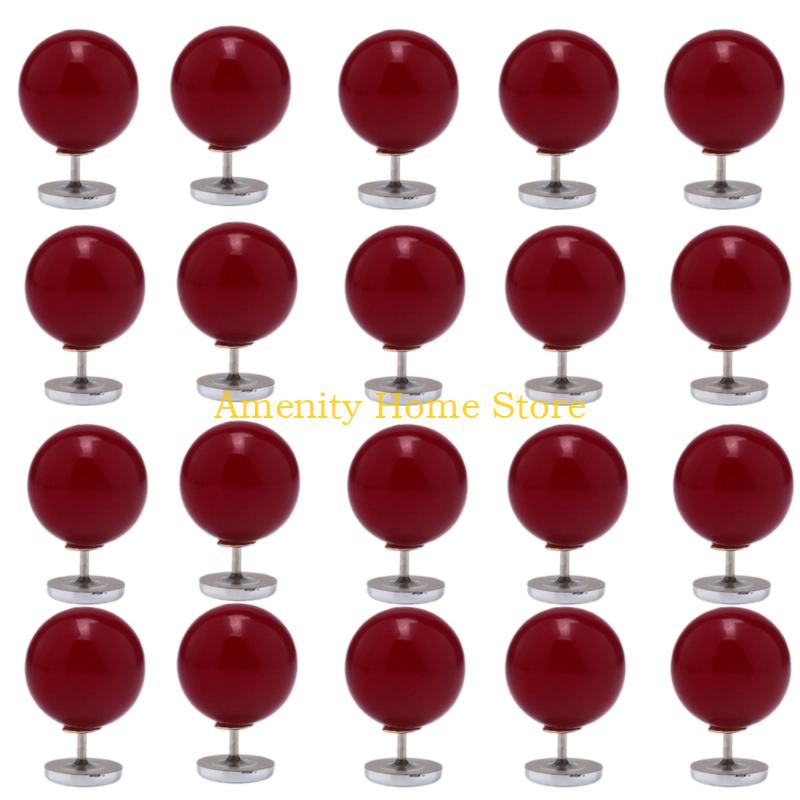 F26C Metal Pearls Pin Secure Flat Designs For Garment Decoration And Handcraft
