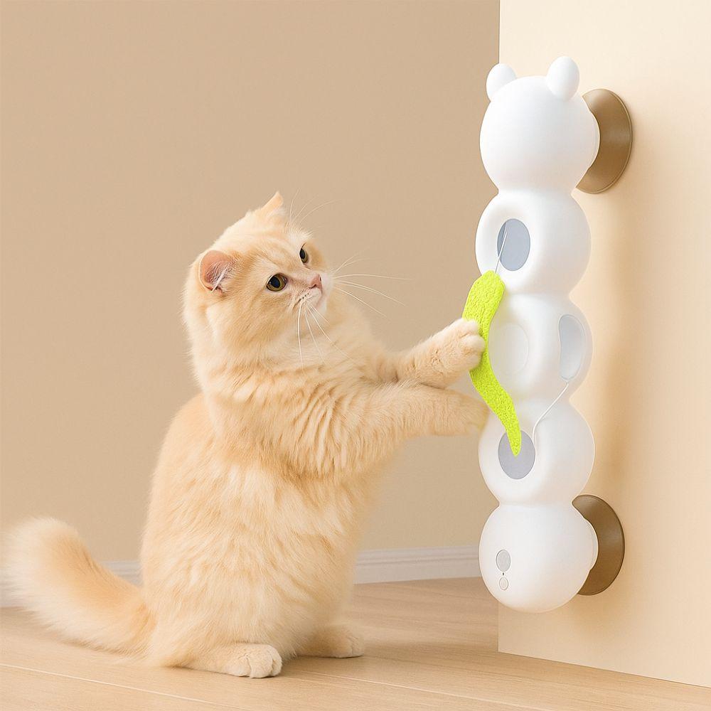 Scratch Resistant Interactive Cat Toy with Tail Teasing Cat Toy  Self Happy