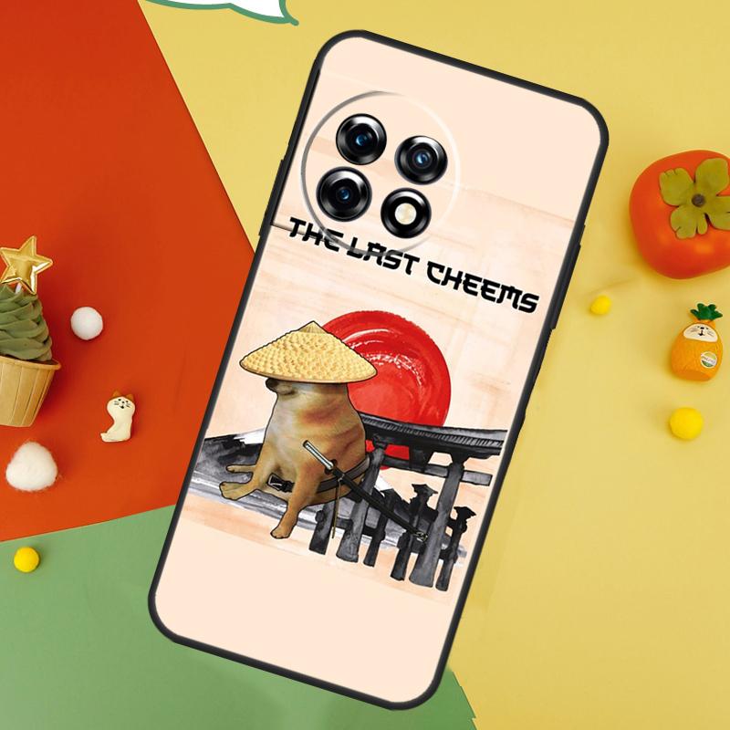 Cheems Doge Case For OnePlus 15 12 12R 13T 13R 13 11 9 10 Pro 10T 8T Nord 5 CE 2 3 4 Lite N20 N30 Cover