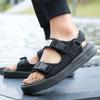 Summer New Men's Sandals Korean Edition Trend Fashion Outdoor Leisure Sports Beach Shoes Couple Sandals