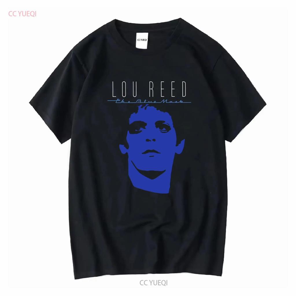 T-shirt Lou Reed The Velvet Underground Nera Dalla S alla 5XL HH8362 Manica Lunga o Corta Vintage Lavata Unisex Moda Versatile