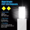 2Pcs 2000Lm H1 Led Headlight Bulb Car Head Fog Light 6000K White 12V-24V Super Bright,Plug And Play Fanless