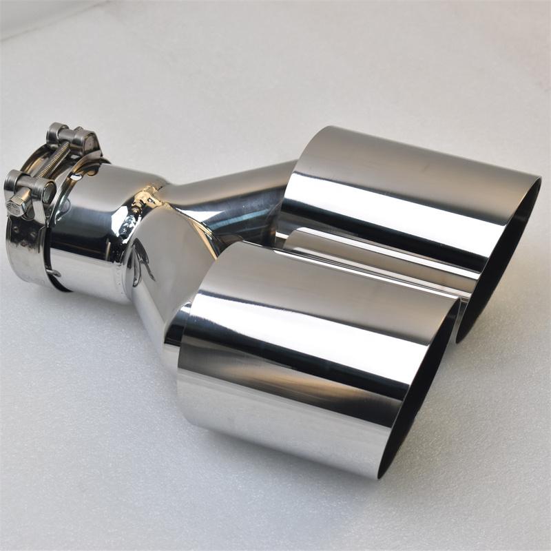 sebring General Motors Stainless Steel Muffler Double Tube Exhaust Tail Pipe Automotive Rear Throat Automotive Parts
