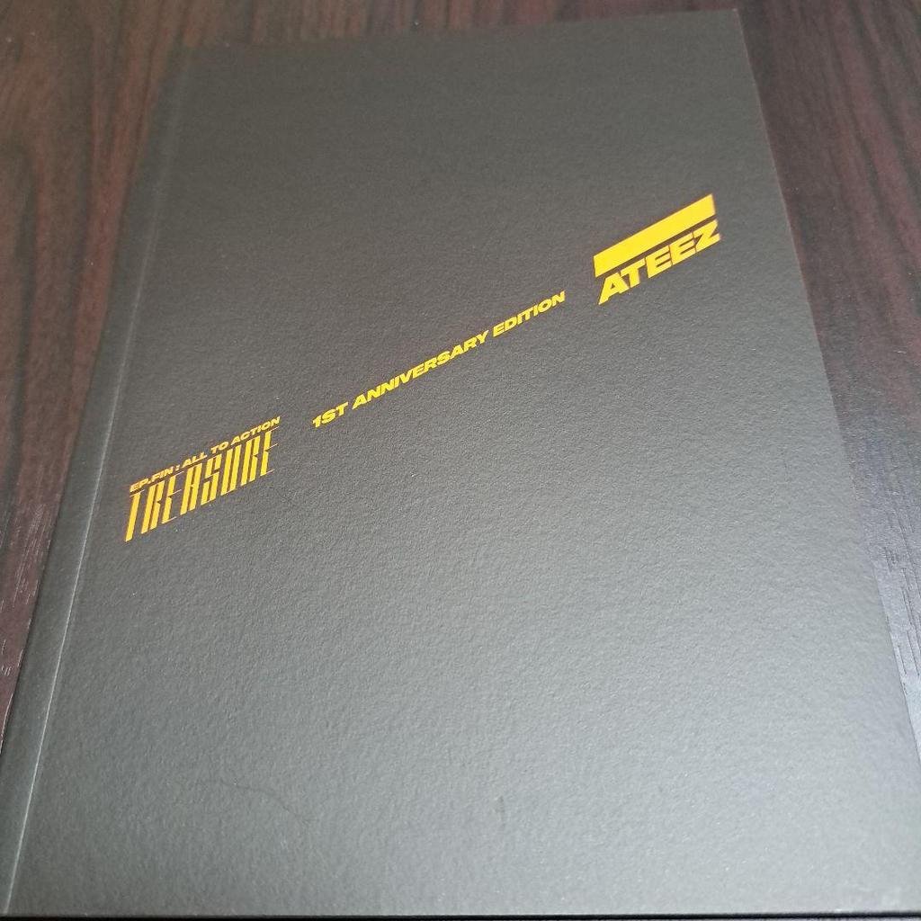 USED] ATEEZ EP.FIN 1st anniversary edition CD – купить по низким