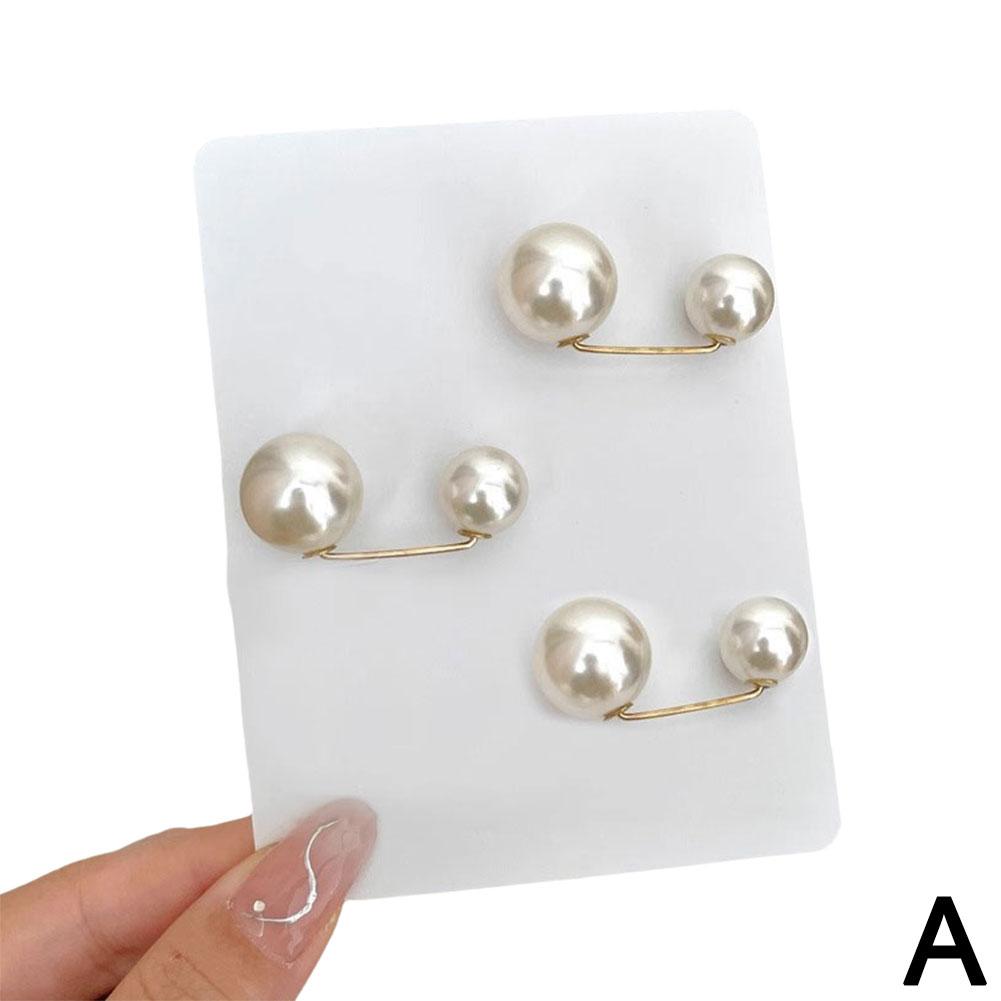 3 SZT. Klamra Ściągająca Pas Stopowe Broszki Przypinki Klips Sztuczna Perła Regulowane Guziki Przypinki Spódnice Dżinsy Guziki Dodatki Odzieżowe