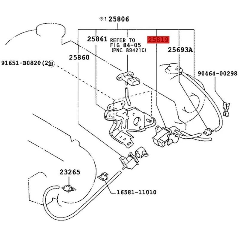 For K4JJ1 2581927040 8981162600 14956-AD20A 14956-AD200 139700-0441 Vaccum Turboboost Pressure Converter Solenoid Valves