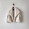 Women's Fluffy Tipped Fox Faux Fur Coat - New Fashion for Autumn/Winter