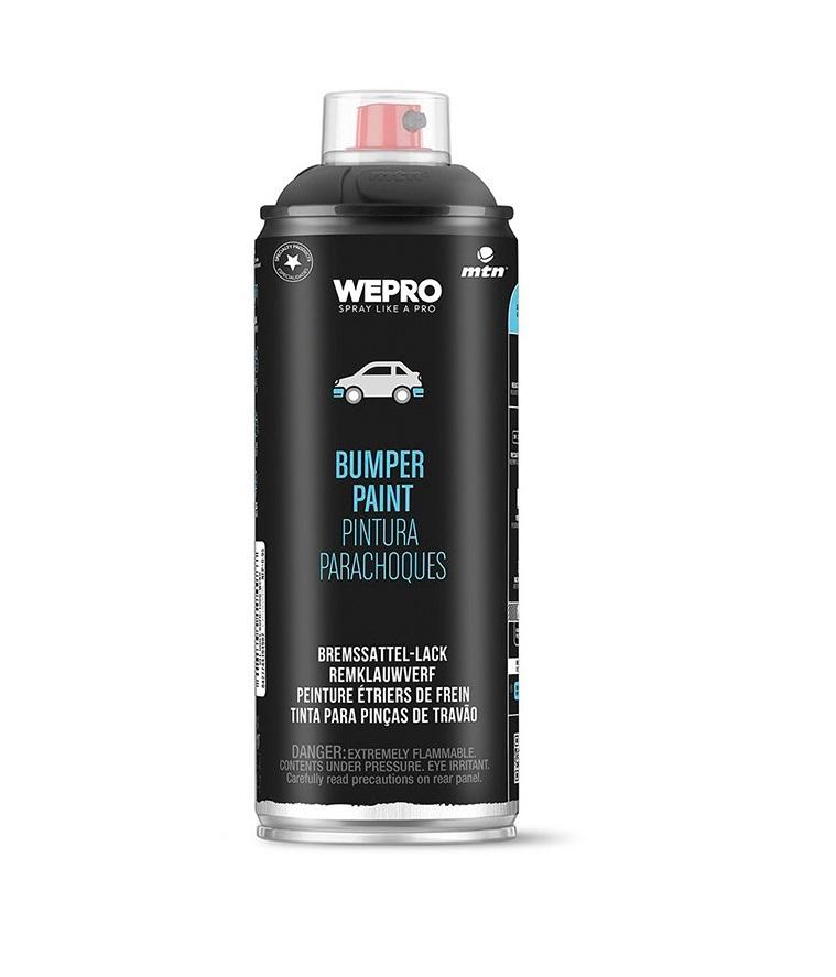 Pintura en Spray para Parachoques de Plástico STRUCTURE mtn Pro NEGRO MATE