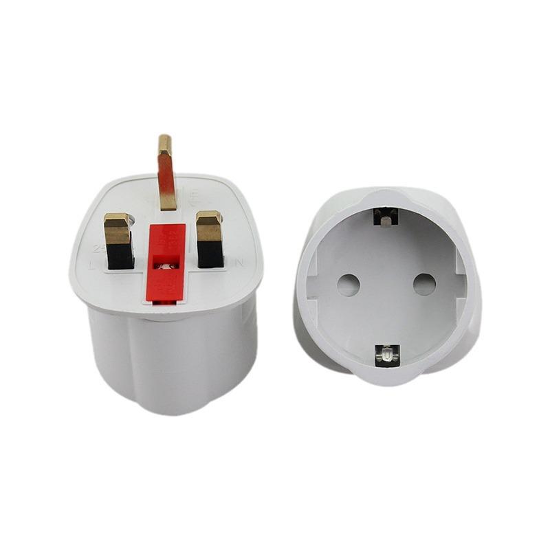 German to UK 13A Adapter | 16A Euro Power Converter Plug with Fuse