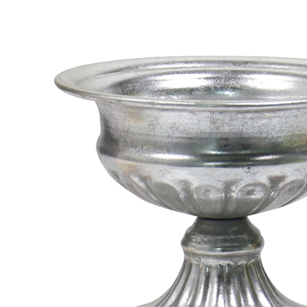 Vintage Metal Statue Vase Plant Pot Planter Flower Vase Table Dried Flower Home Centerpieces for Wedding,Party,Office Decor