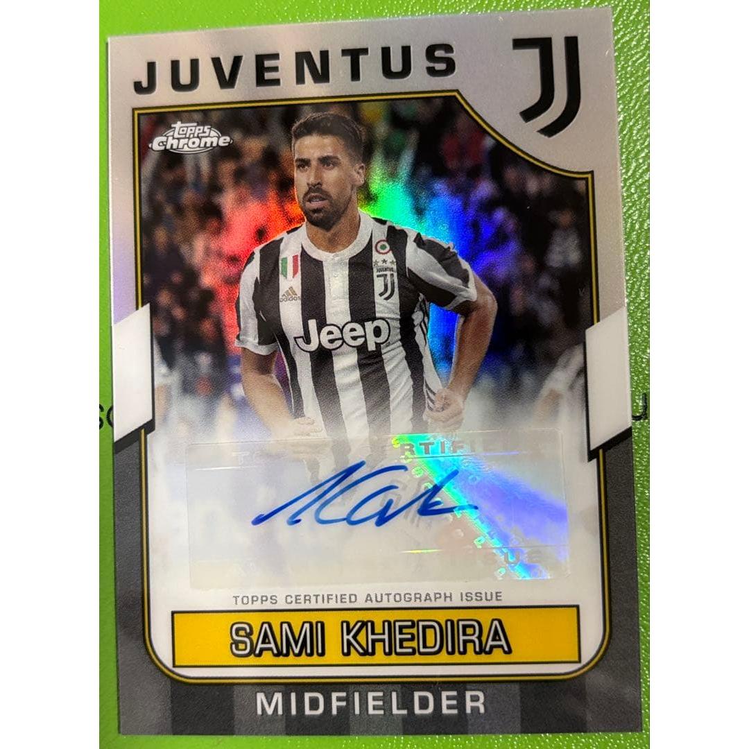 Used Khedira Germany representative Juventus autograph