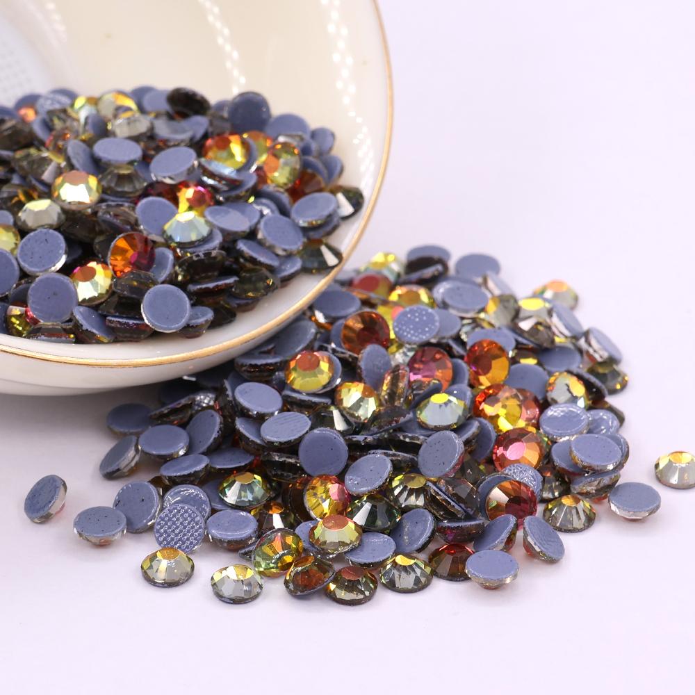 JC Hotfix Rhinestones Bulk Hot-fix 4ss 6ss 8ss Various Colors and Size Hot Fix Rhinestones