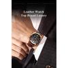 POEDAGAR Men Watches Stainless Steel Top Luxury Fashion Business Wristwatch Waterproof Luminous Quartz Watches