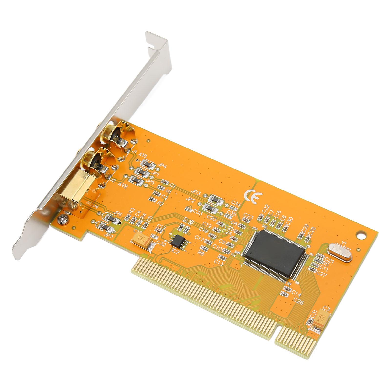 

PCI Express Capture Card 640x480 Resolution Clear Picture Quality Plug and Play PCIe Capture Card