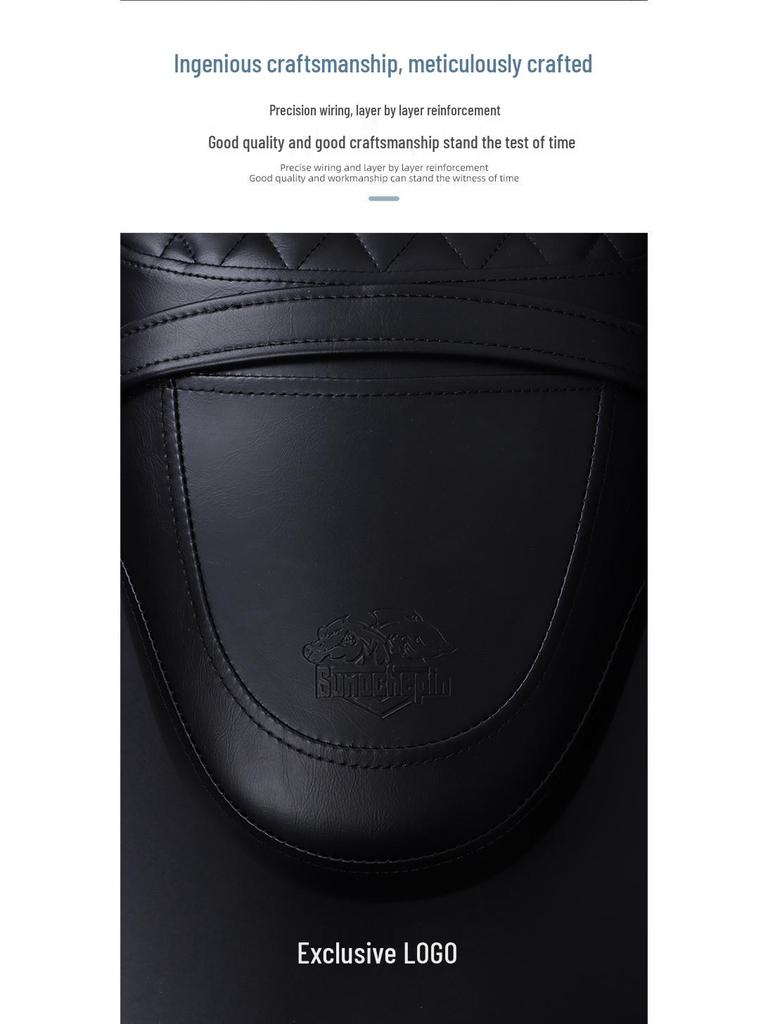 QJ Flash 300 Rozšířený sedák: Měkká, Zesílená a Pohodlná Úprava ve stylu housenky.