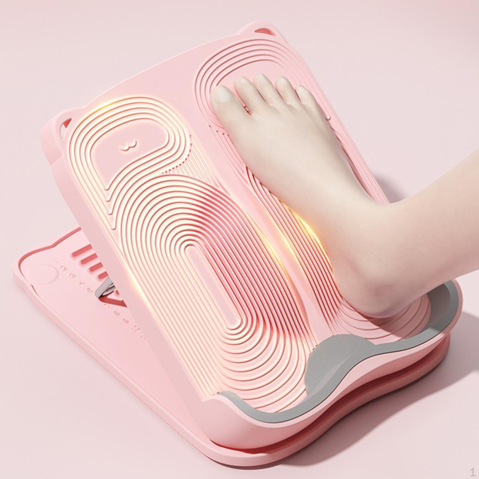 

Доска для растяжки голени, 12 уровней, регулируемая, упражнения для лодыжек, портативная, фитнес для розовый