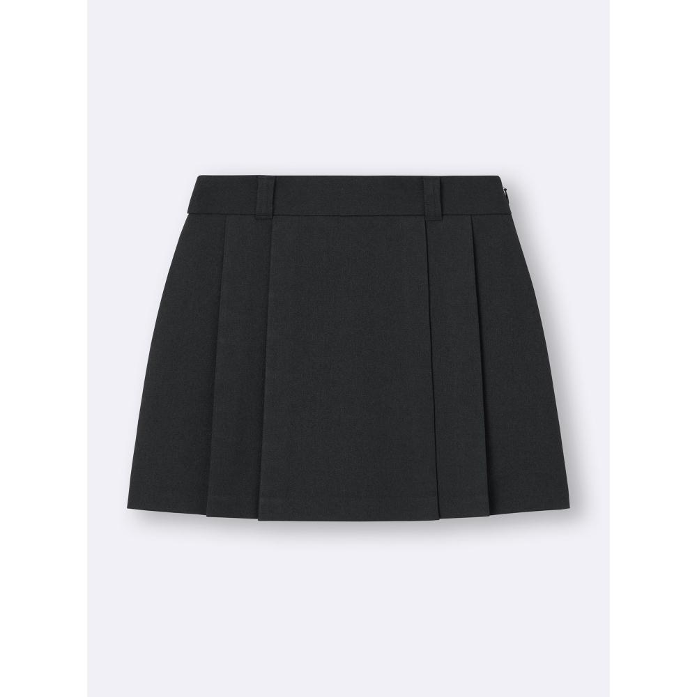 Gu By Uniqlo Side Pleated Skirt