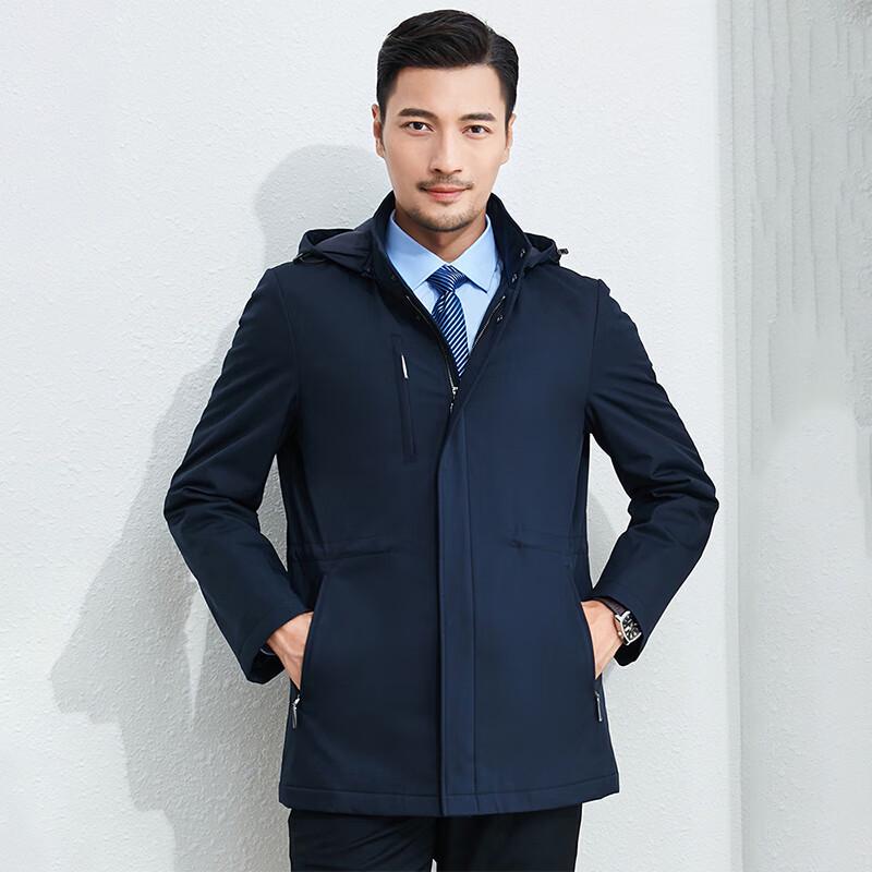 

Kasey Unisex 90% White Goose Down Mid-Length Workwear Coat 5XL