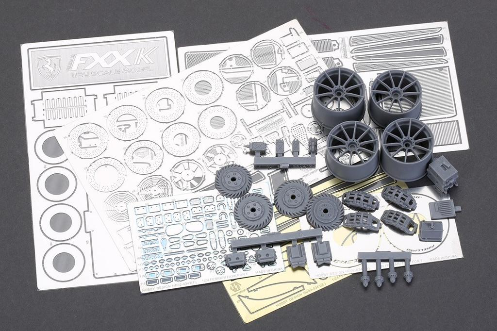 Hobby Design Ferrari Detail Up Set Tamiya 1/24 FXX-K HD02-0343