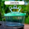 Transparent Multi-Size Handheld Pet Breeding Box and Tank for Turtles, Goldfish, and Hamsters