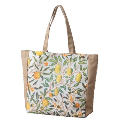 Marche Tote Bag Dacron Material Marche Tote Bag or [Jubilee] JB-toteCD-Morris003 03.Fruit Pomegranate[003]