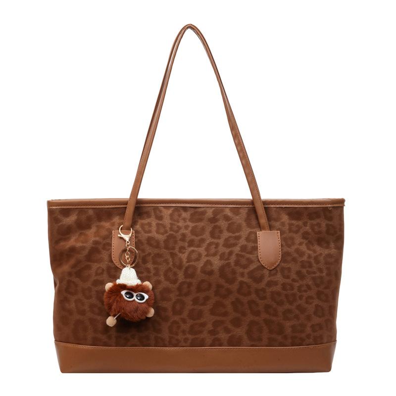 Textured large-capacity bag women s new fashion contrasting color handbag commuter casual shoulder tote bag