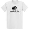 Koloa Surf Circle Rainbow Schweres Baumwoll-T-Shirt in Regular, Big und Tall