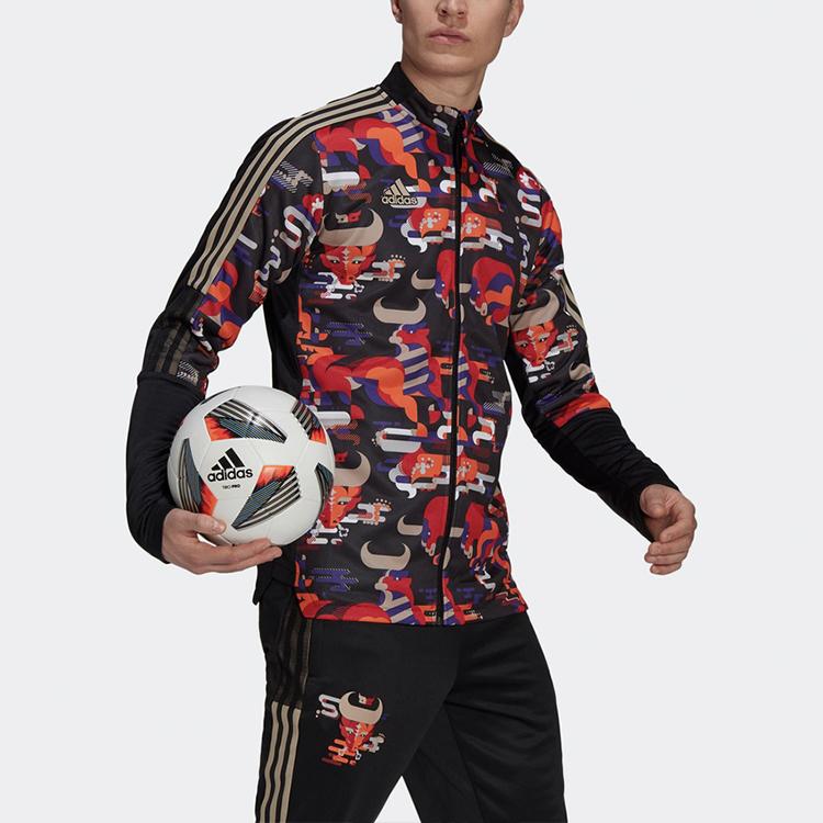 Adidas Iro Teplá bunda stojáček Pánské bundy Černá GT6651