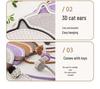 Influencer Cat Paw Woven Cotton Mat: Sleeping Pad & Scratching Post