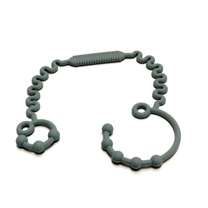 Vielseitiger Flaschenhalter für Beißringe mit Silikonband – Praktische und zuverlässige Befestigungsmöglichkeit für Beißringe am Kinderwagen oder Hochstuhl