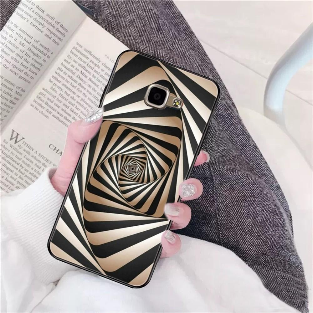 3D Vortex Illusion Phone Case For Samsung A 10 11 12 13 20 21 22 30 31 32 40 51 52 53 70 71 72 73 91 13 shell